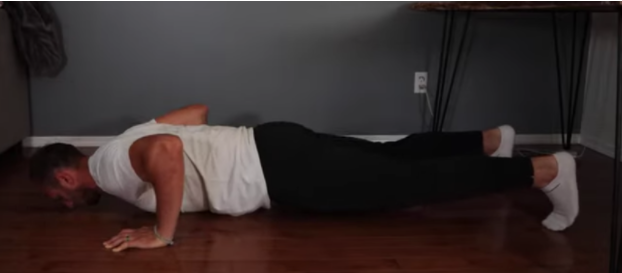 Push up starting position
