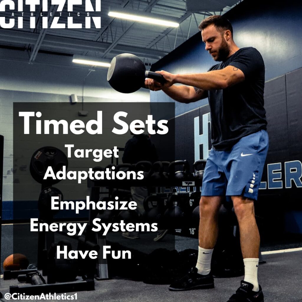 Timed Sets What they are, and why you should give them a try Citizen