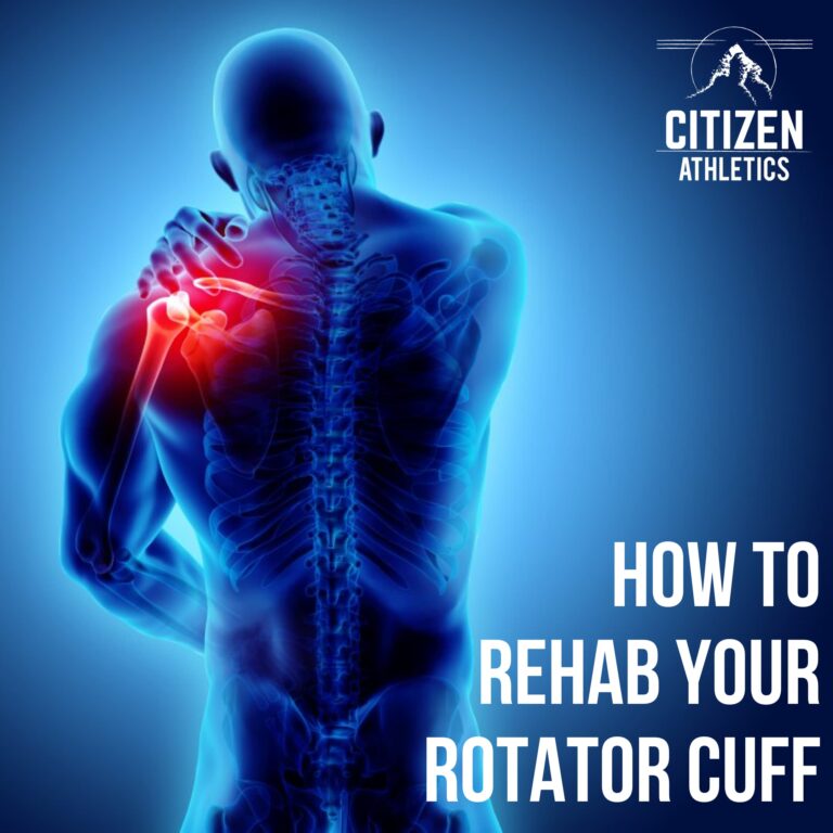 How to Rehab your Rotator Cuff Citizen Athletics